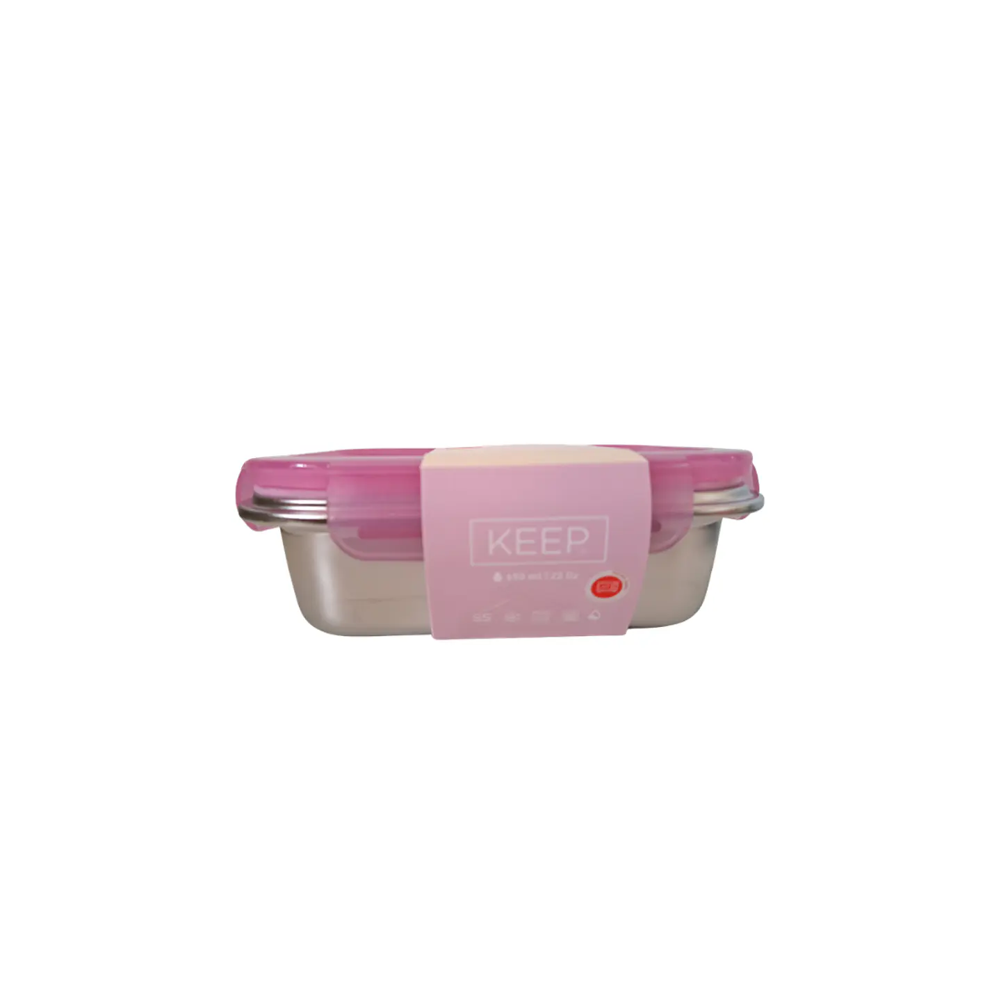  Contenedor Hermético Metálico 650ml Keep 11