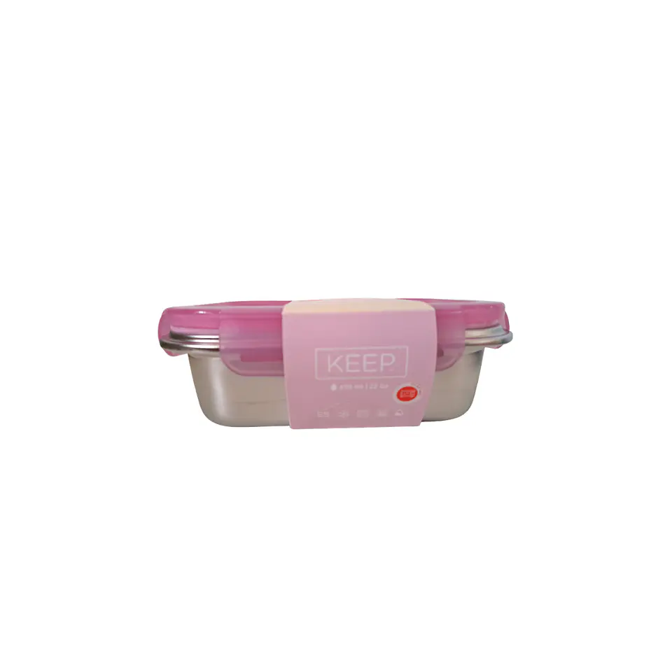  Contenedor Hermético Metálico 650ml Keep 11