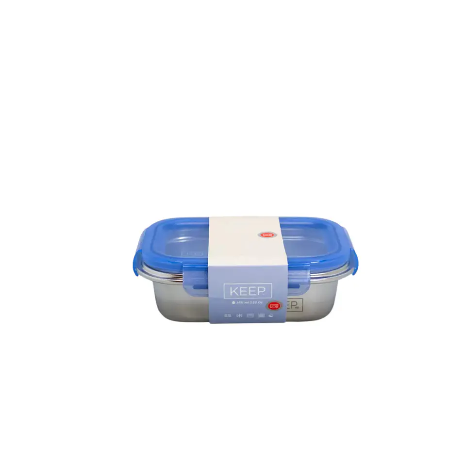  Contenedor Hermético Metálico 650ml Keep 6