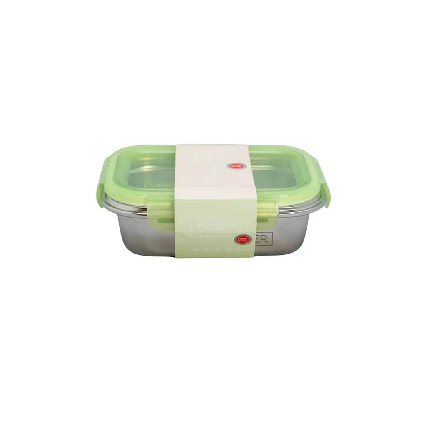  Contenedor Hermético Metálico 650ml Keep 8