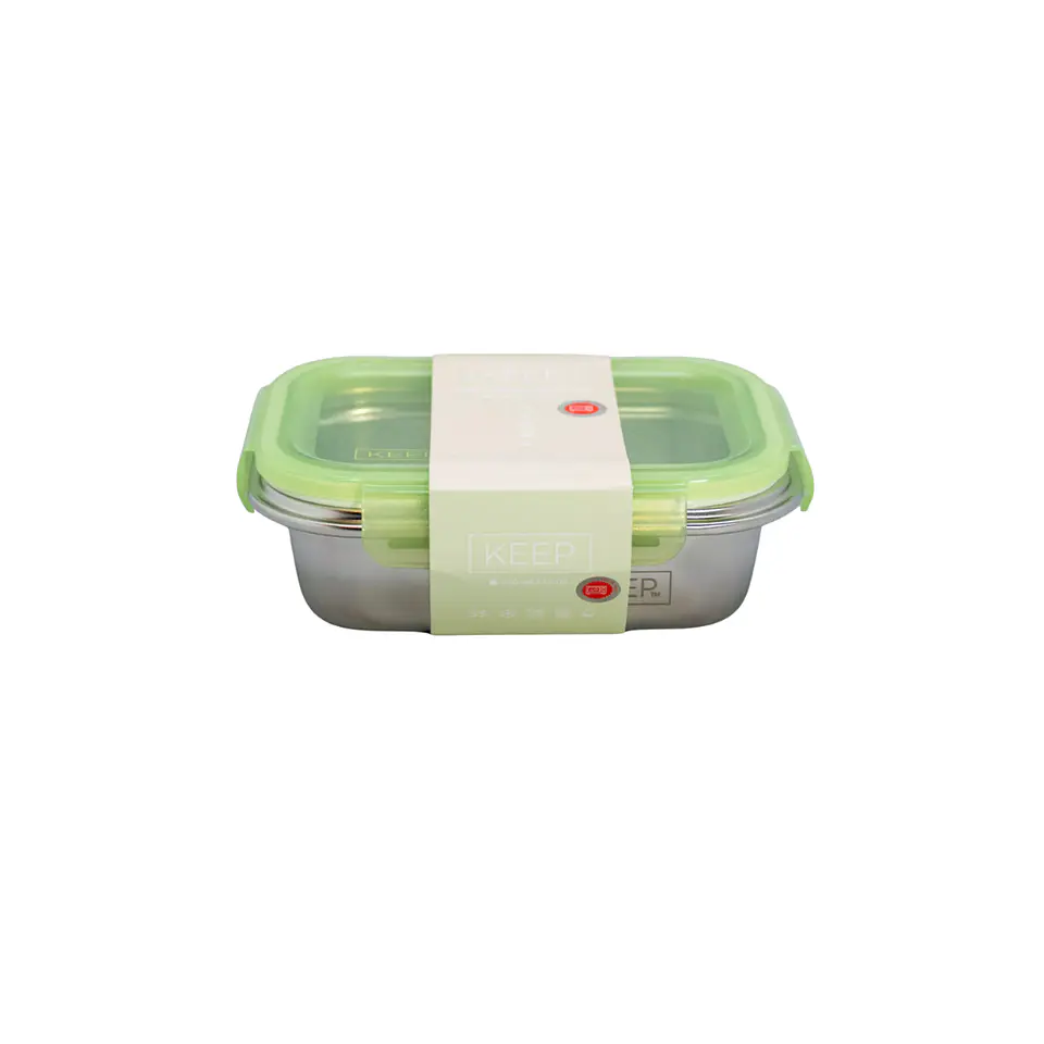  Contenedor Hermético Metálico 650ml Keep 8