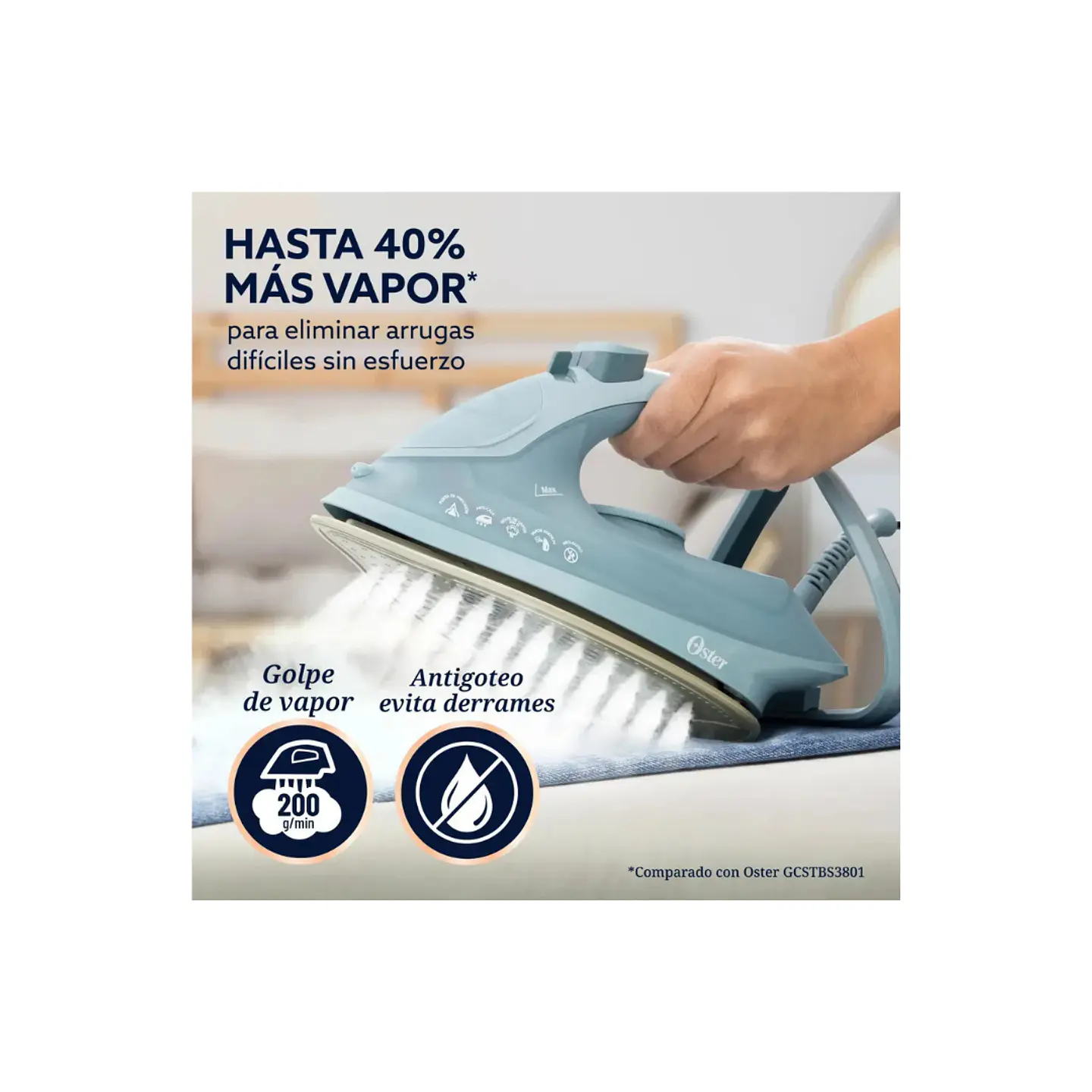 Plancha Vapor Oster , Aeroglide S7000 2