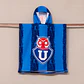 Toalla De Playa Con Capucha 60 X 60 Cm Colo-colo/ U.de Chile - Miniatura 9