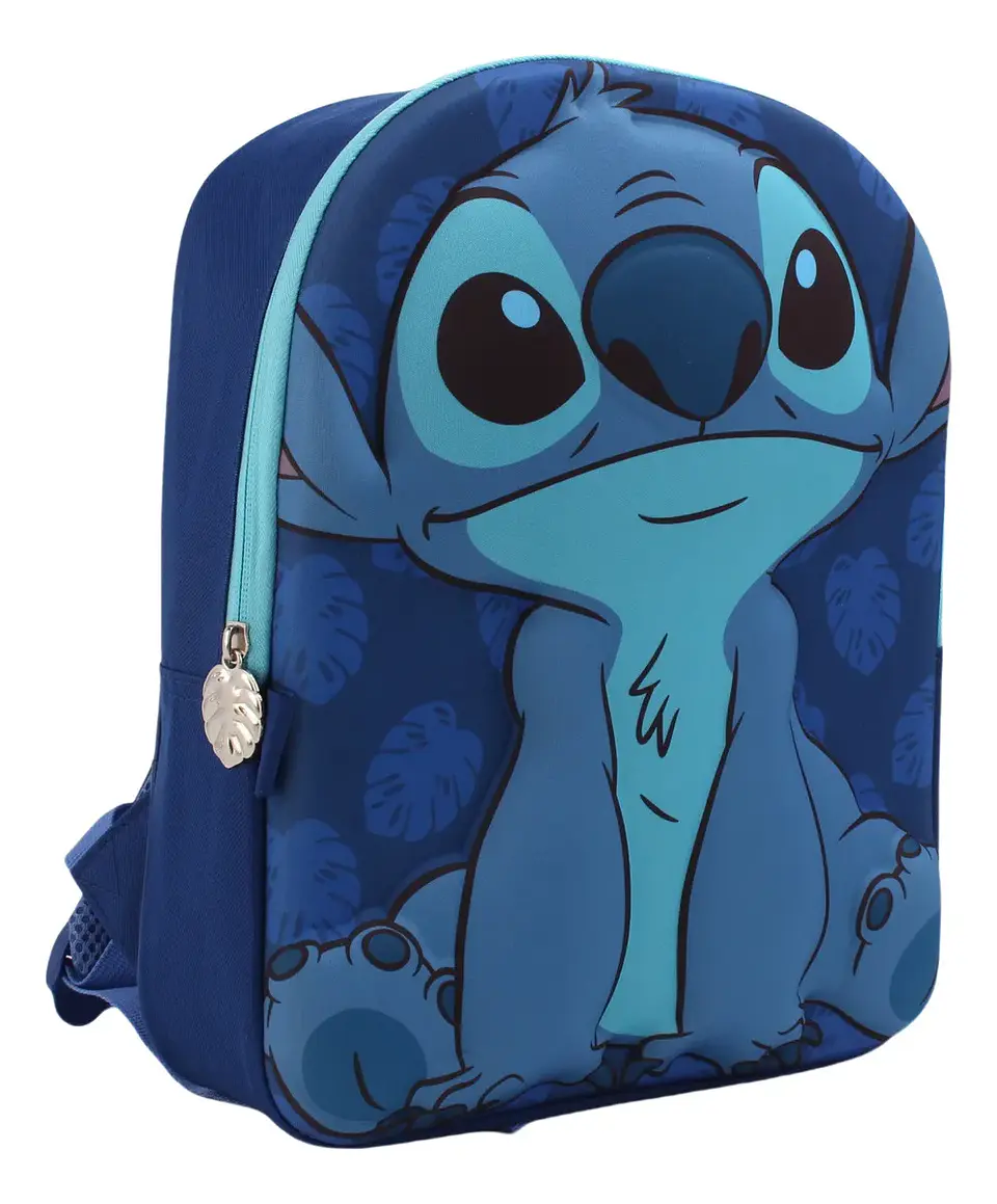 Mochila Escolar Stitch 3D Intek 1