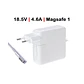 Cargador Macbook Pro 18.5v 4.6a 85w Magsafe 1 - Miniatura 1
