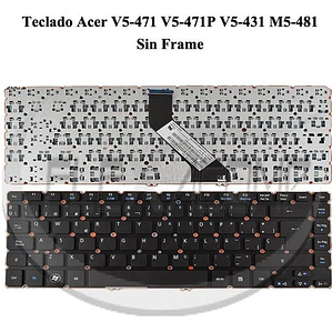 Teclado Acer V5-471 V5-471p V5-431 M5-481 Sin Frame