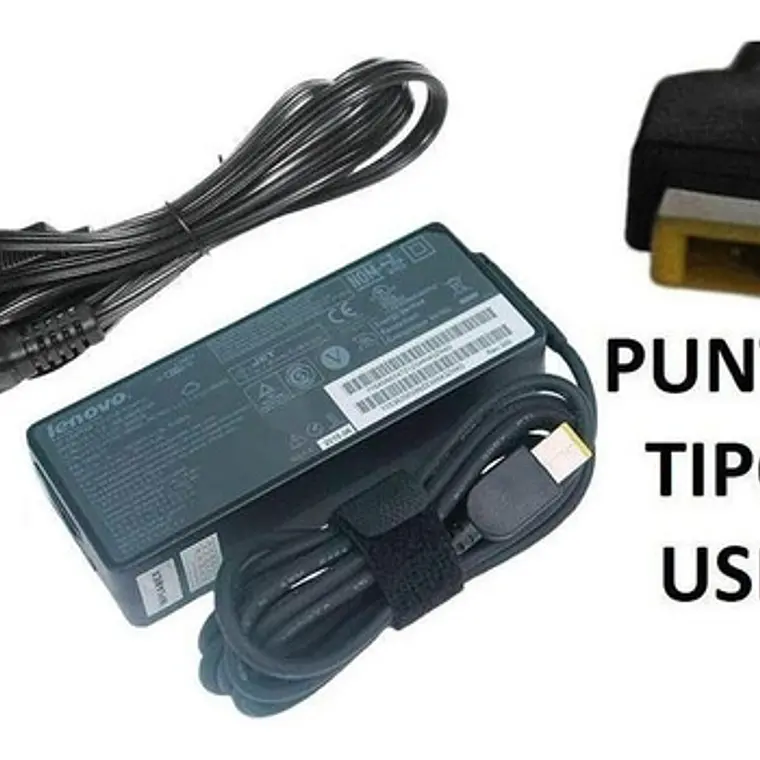 Cargador Lenovo 20v 4.5a 90w Pin Usb  2