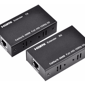 Hdmi Extender Full Hd 1080p Alargador 60m Rj45 Flexacomp