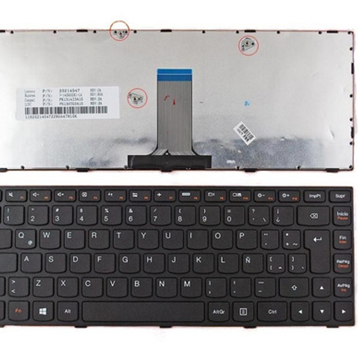 Teclado Lenovo Ideapad G40 G40-30 G40-45 G40-70 En Español 1