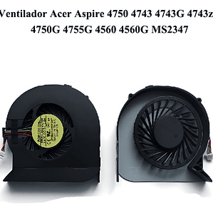 Ventilador Acer 4750 4743 4743g 4743zg 4750g 4755g 4560 Ms23