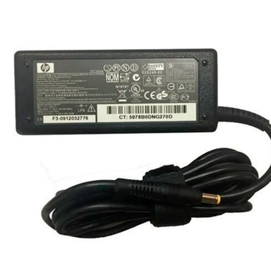 Cargador Hp Original 18,5v 3,5a Punta Amarilla  1