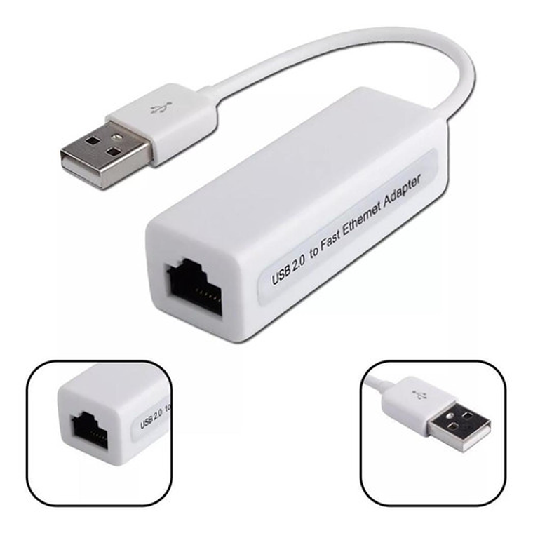 Adaptador De Ethernet A Usb 2.0 1