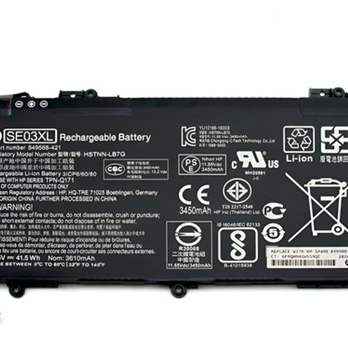 Batería Original Notebook Hp Pavilion 14-al Series Se03xl  1