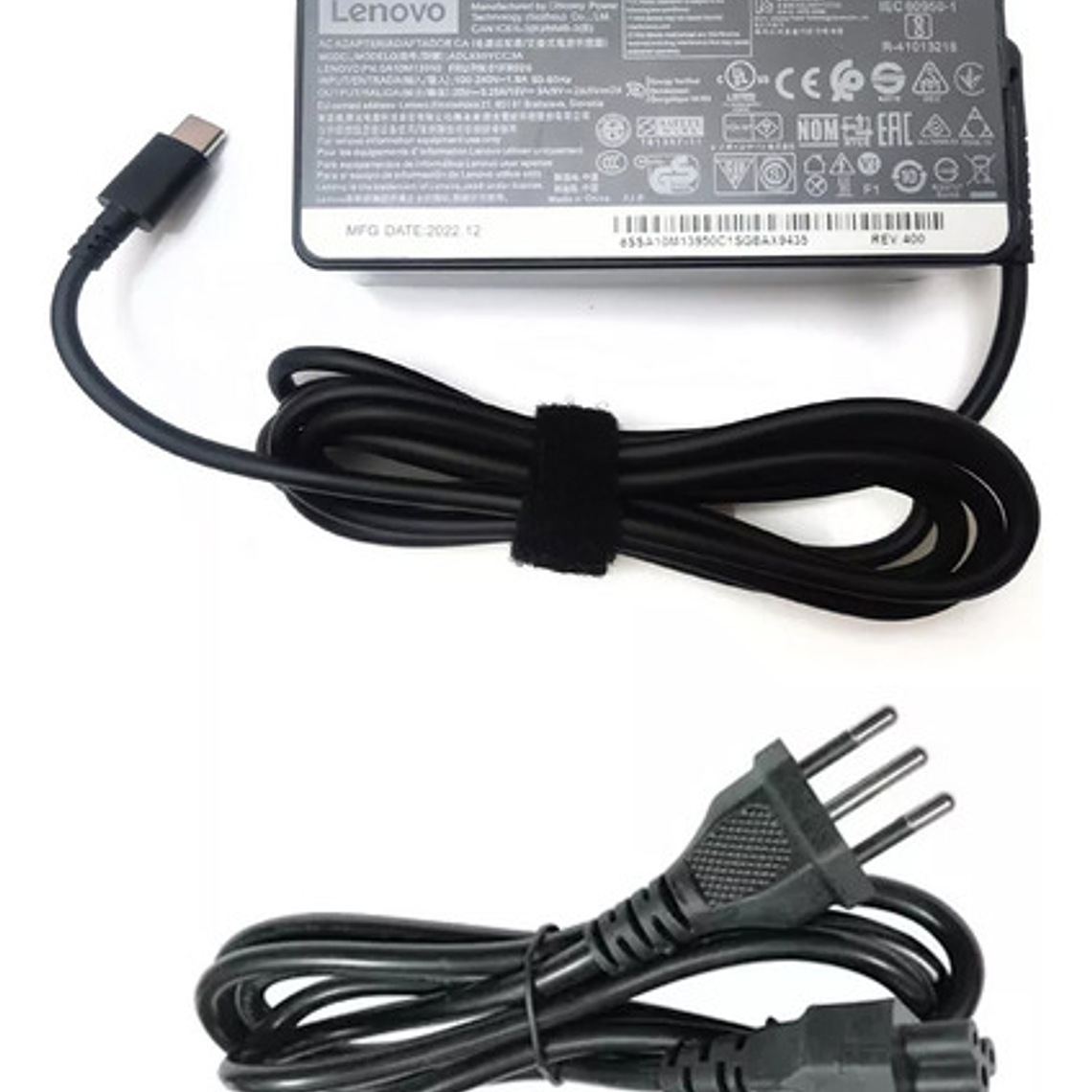 Cargador Original Lenovo Tipo C 65w  3.25a 1
