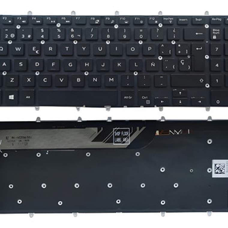 Teclado Dell 15 7566 7567 7568 7577 5565 5567 Retroiluminado 1