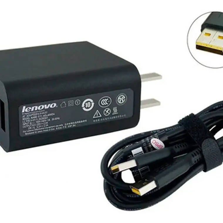 Cargador Lenovo Yoga 3 Adl40wda 20v 5.2v 2.0a 1