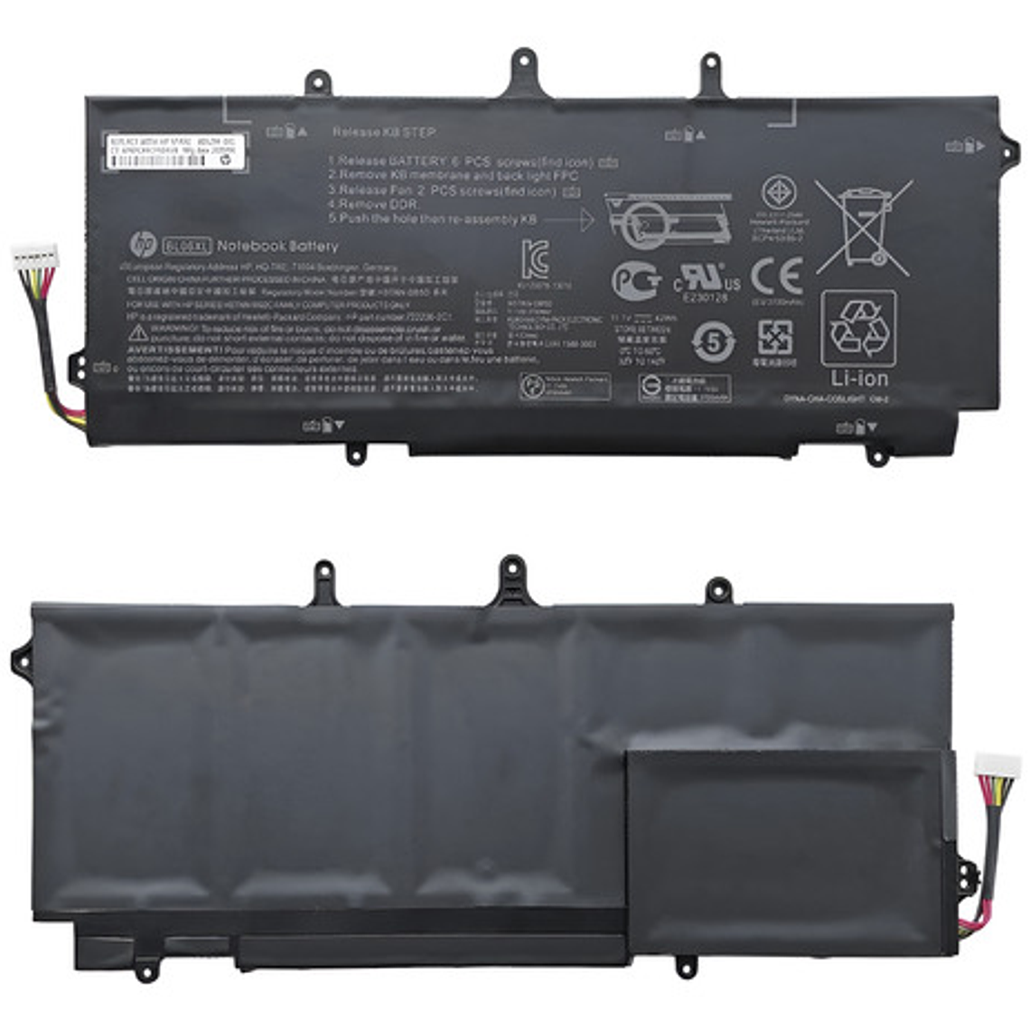 Batería Notebook Hp Bl06xl  1040 G1 G2 14-3000 Spectre 1