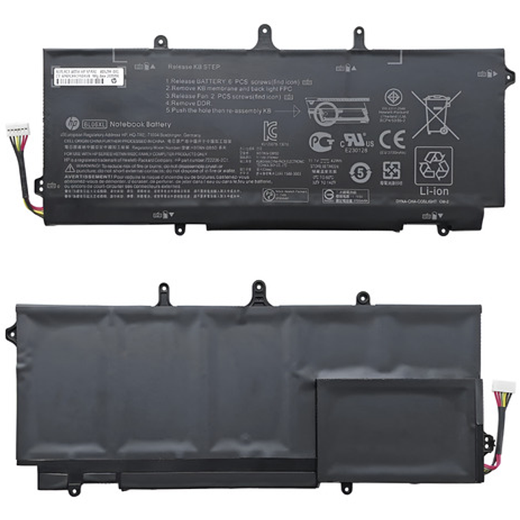 Batería Notebook Hp Bl06xl  1040 G1 G2 14-3000 Spectre 1