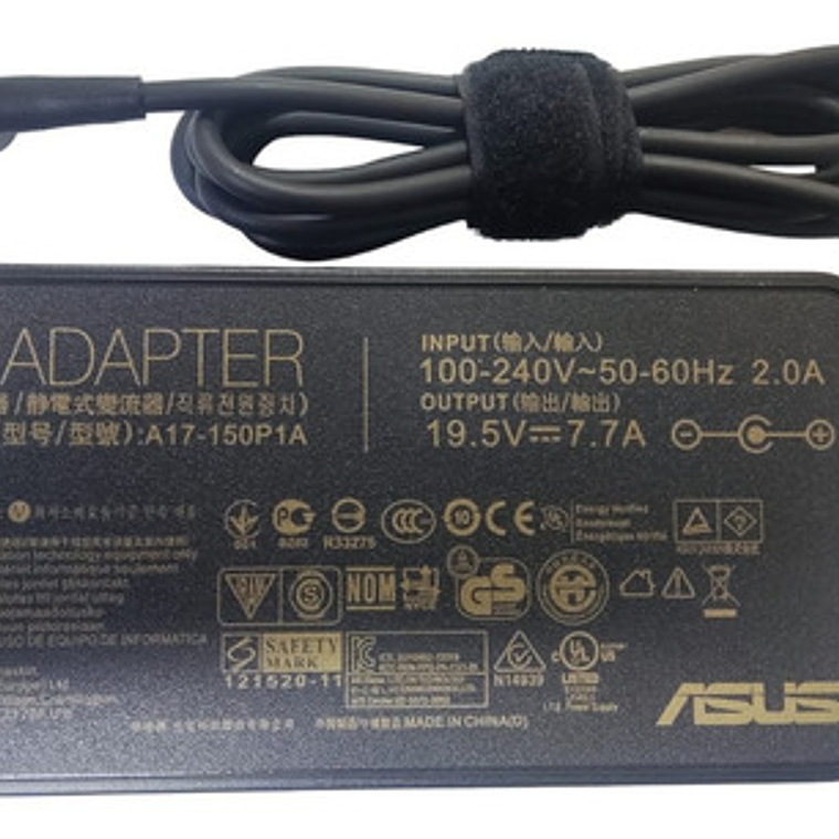 Cargador Original Asus 19.5v 7.7a 150w Gaming 1