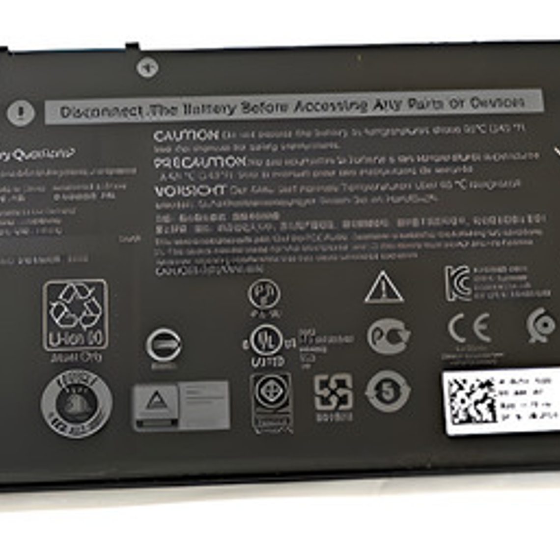 Bateria Original Delll Yrdd6 Latitude 3400 7586 5482 5485 54 1