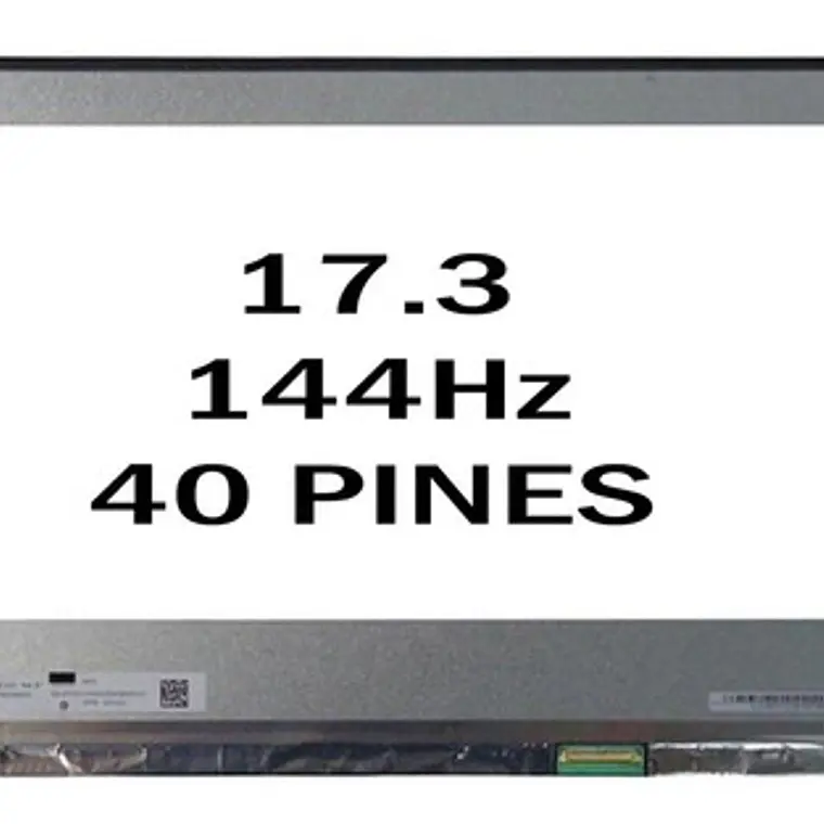 Pantalla Led 17.3 Slim Ips 40p 144hz Full Hd Nano Edge 1