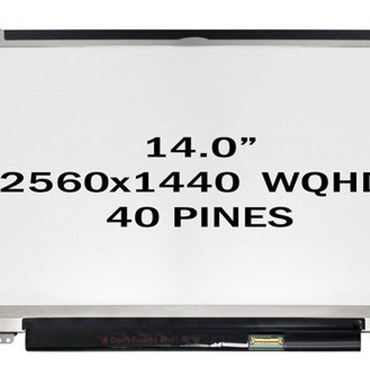Pantalla 14.0 Lenovo X1 Carbon T470p T470s Wqhd 2560x1440 1