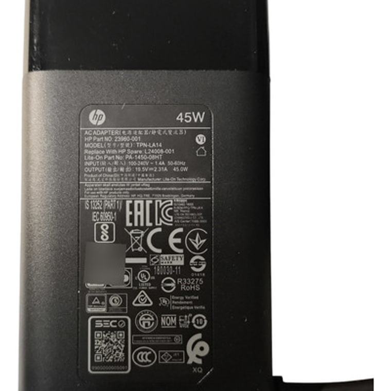 Cargador Original Hp 250 G8 3