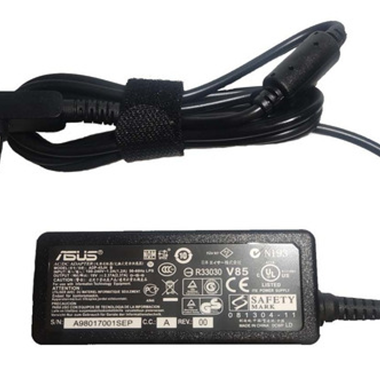 Cargador Asus Original 19v 2.37a 4.0x1.35mm 1