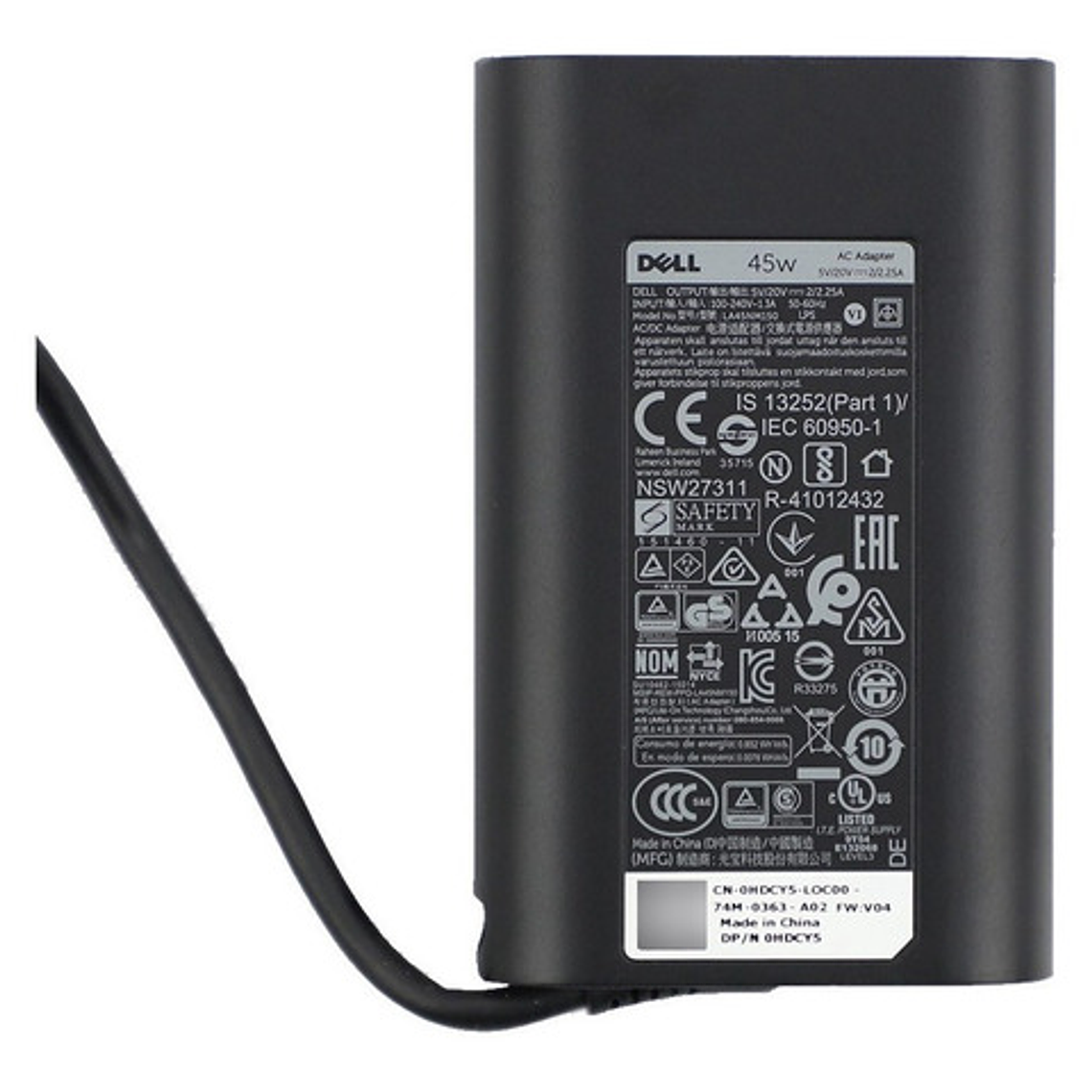 Cargador Original Dell Xps 13 (9310) 2-in-1 2