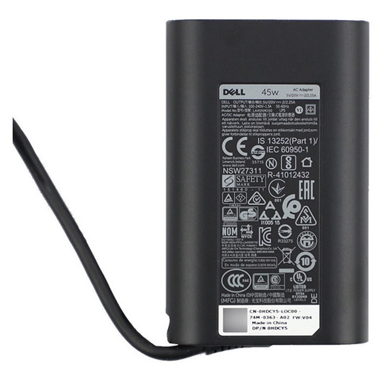 Cargador Original Dell Xps 13 (9310) 2-in-1 2
