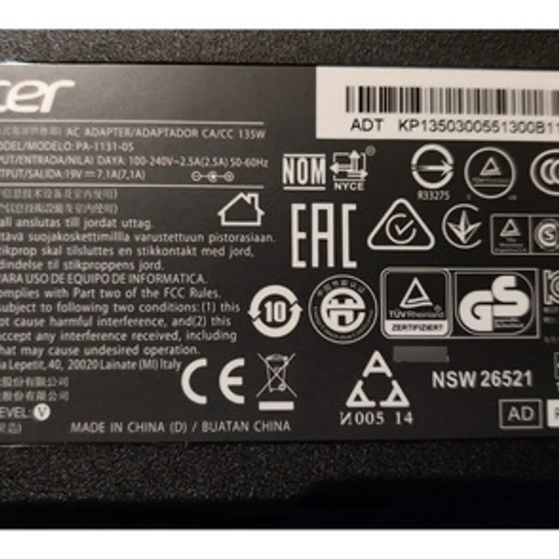 Acer Aspire L3000 3