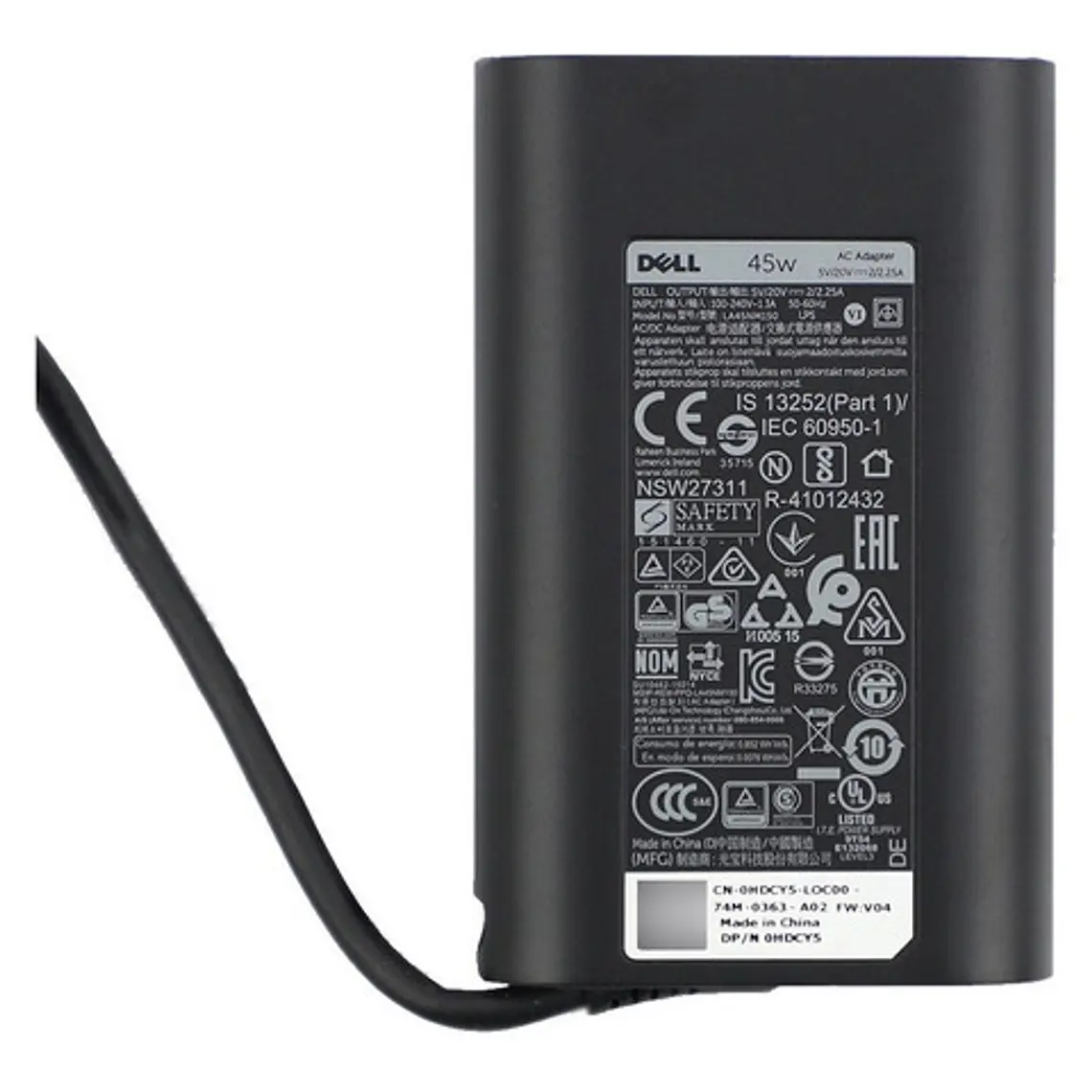 Cargador Original Dell Xps 13 (9370) 2