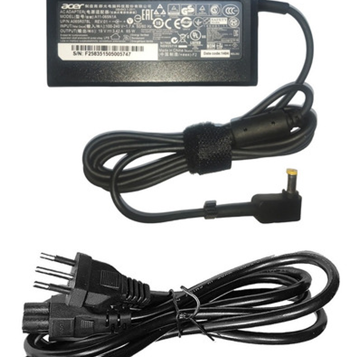 Cargador Acer Original 19v 3.42a 5.5*1.7mm 1