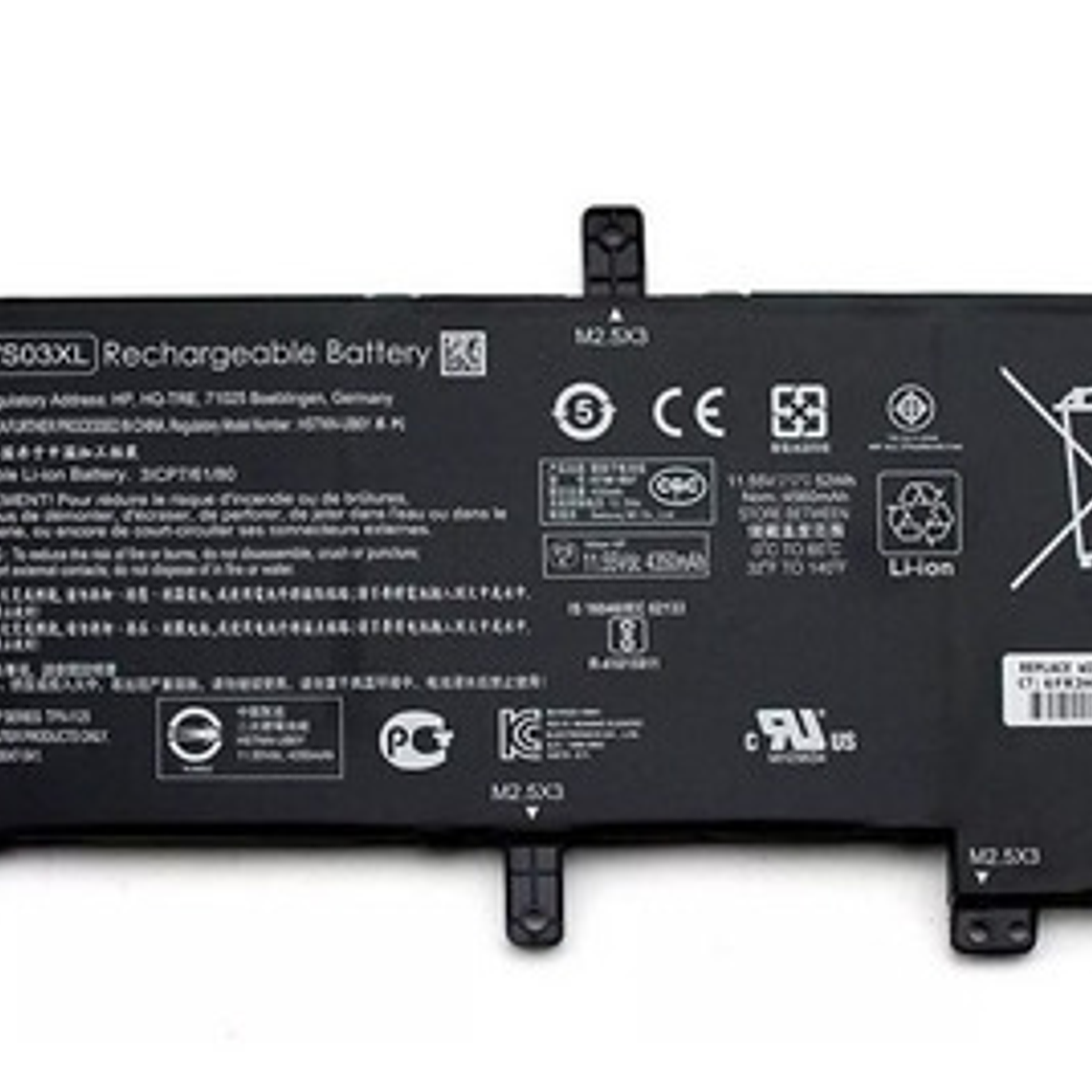 Bateria Hp Envy  15-as027tu(w6t83pa) 1