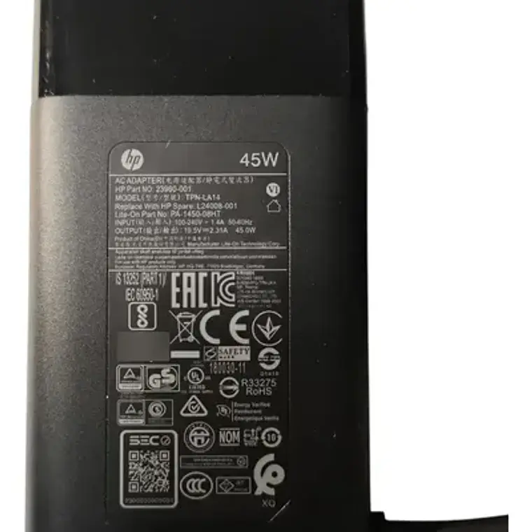 Cargador Original Hp 250 G6 (19.5v - 2.31a) 3