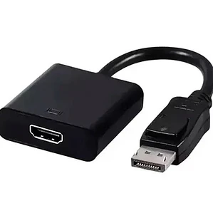Cable Adaptador Displayport Macho Para Hdmi Hembra. Kanko Mi Negro
