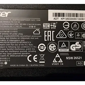 Cargador Para Acer Aspire Vx5-591g-5652