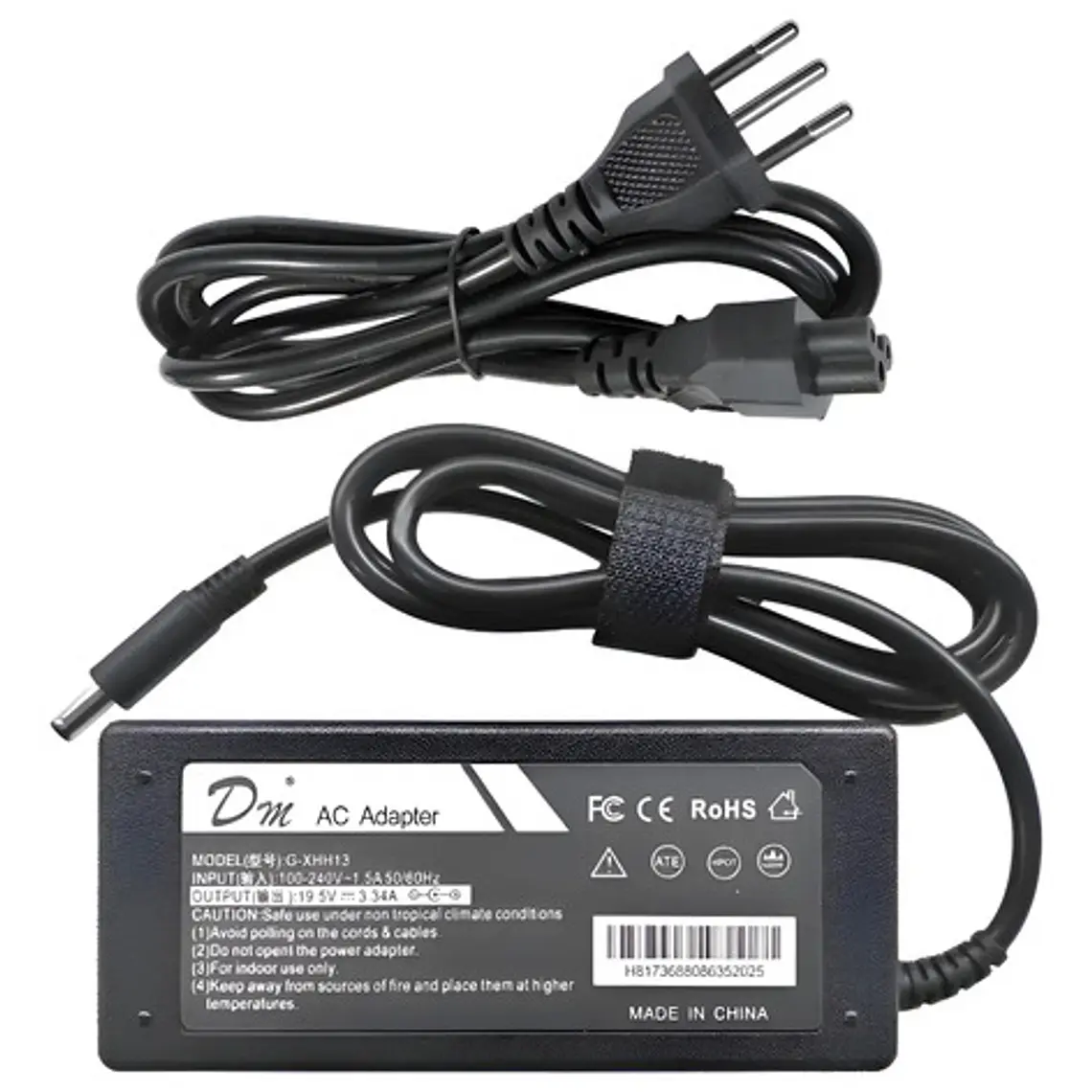 Cargador Compatible Dell Vostro 14 3468 (19.5v - 3.34a) 1