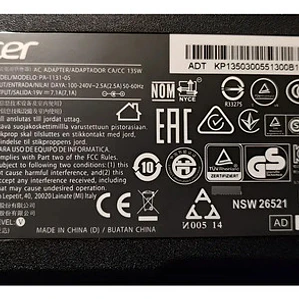 Cargador Para Acer Aspire Vx 15