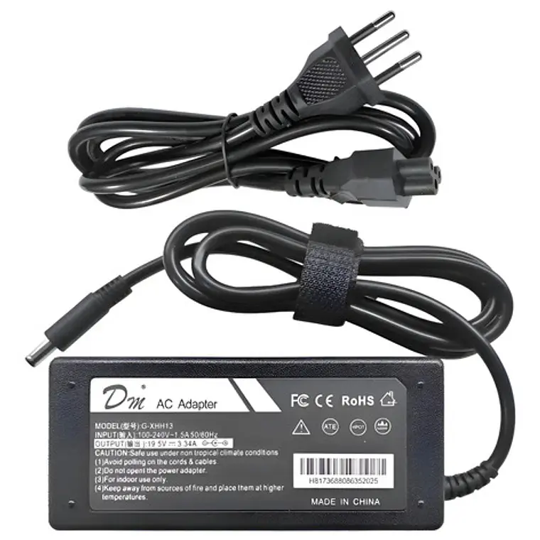 Cargador Compatible Dell Vostro 14 3490 (19.5v - 3.34a) 1