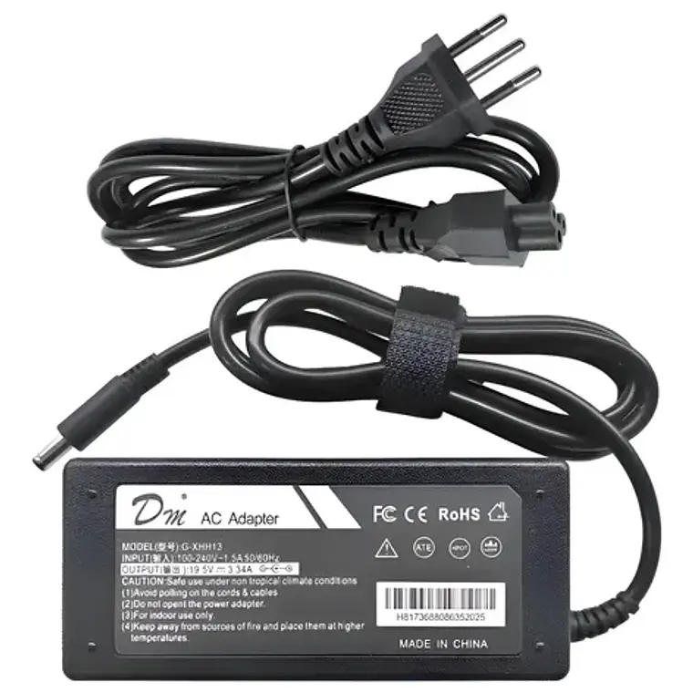 Cargador Compatible Dell Latitude 14 3440 (19.5v - 3.34a) 1