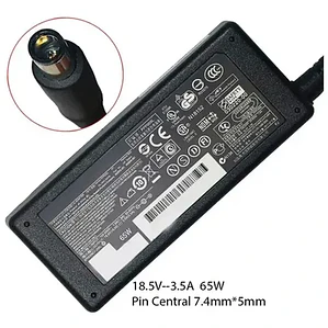 Cargador Alternativo Hp Y Compaq 18.5v 3.5a Pin Central