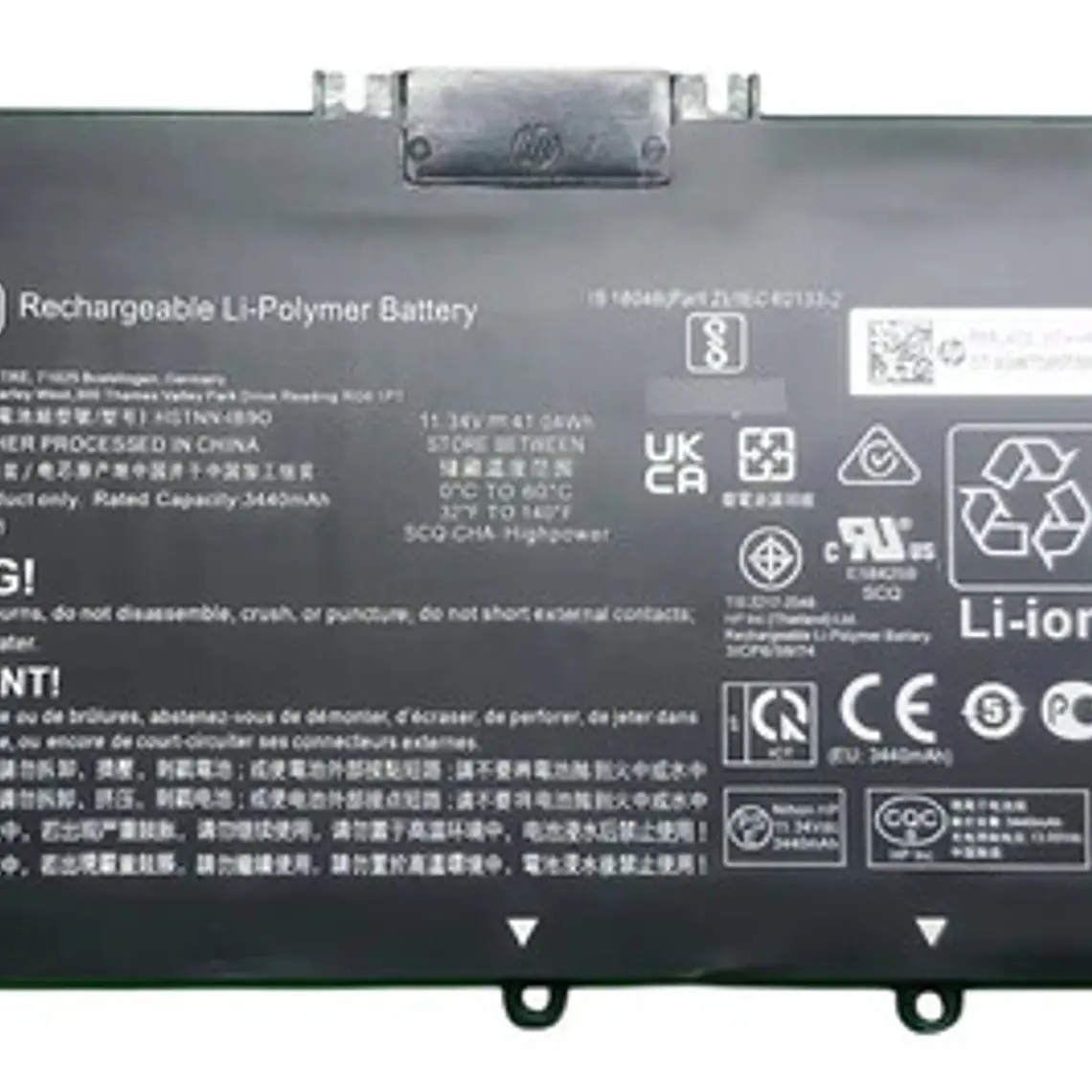 Bateria Para Hstnn-ob2a 2