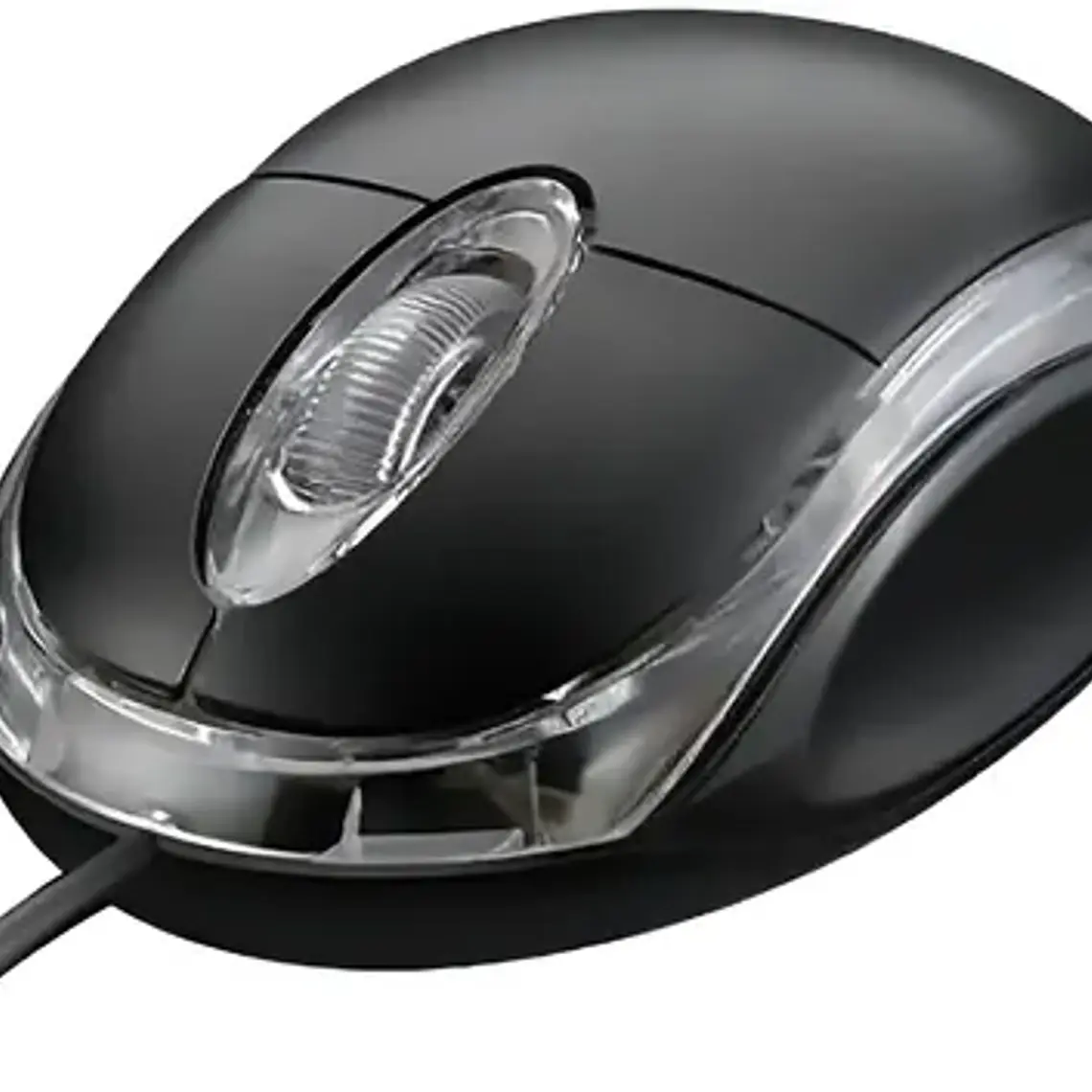 Mouse Optico Wired Usb Scroll Generico Color Negro 1
