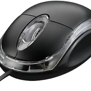 Mouse Optico Wired Usb Scroll Generico Color Negro