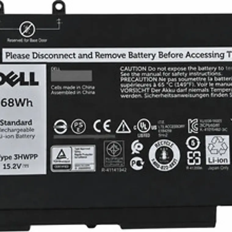 Bateria Para Dell Latitude 5511 1