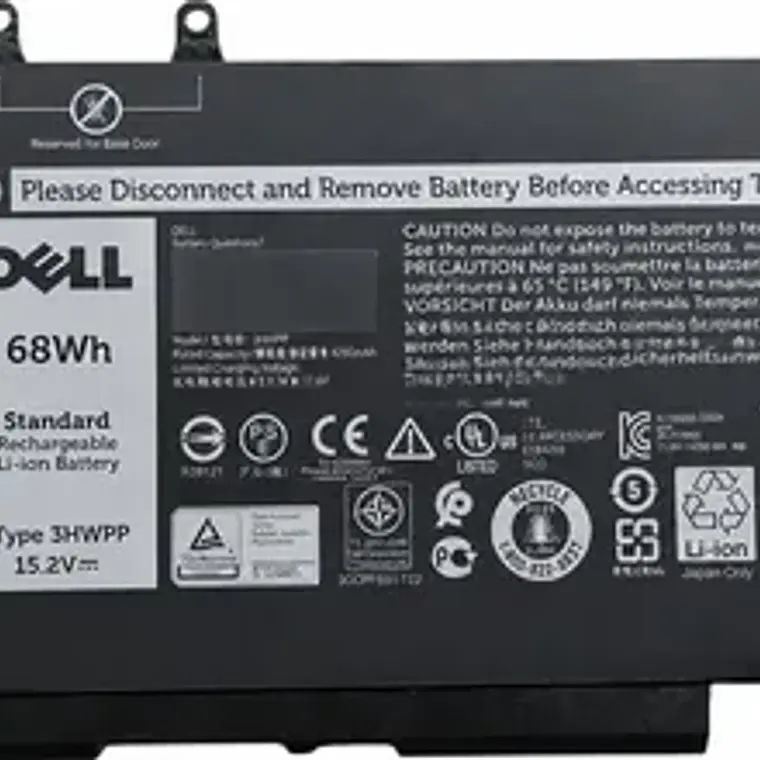 Bateria Para Dell Inspiron 17 7500 2-in-1 (black Únicamente) 1