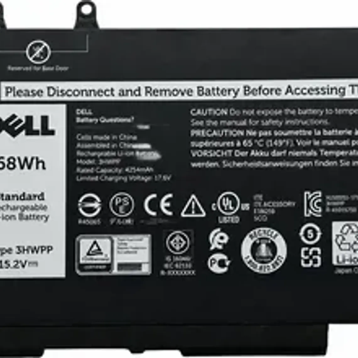 Bateria Para Dell 03hwpp 1