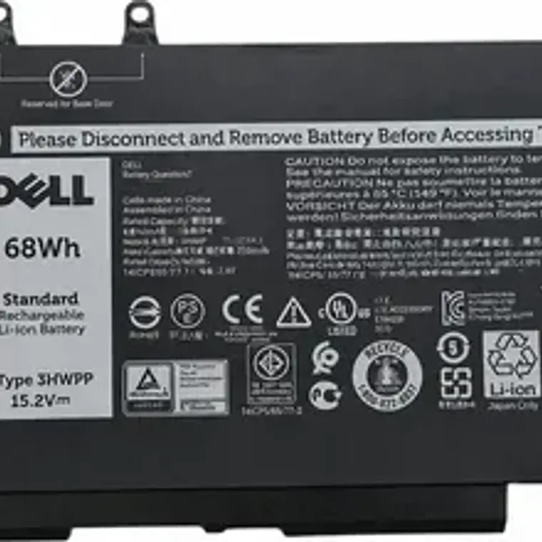 Bateria Para Dell 3ynxm 1