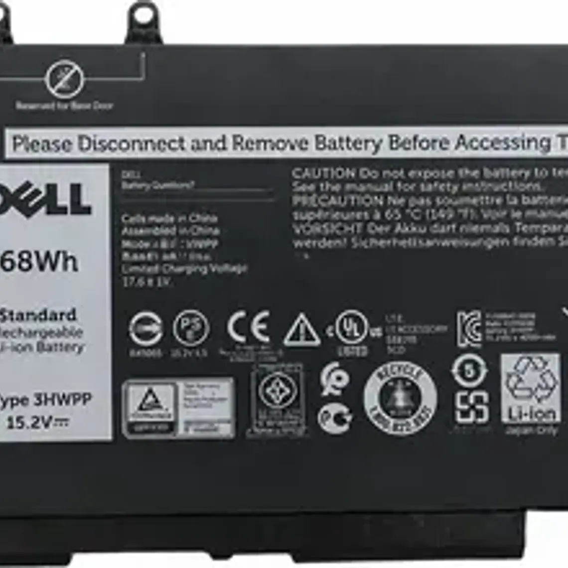 Bateria Para Dell 10x1j 1
